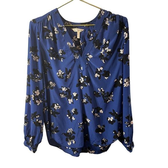 Rebecca Taylor 'Alyssum' Floral Print Silk Blouse Size 4 - Picture 2 of 9